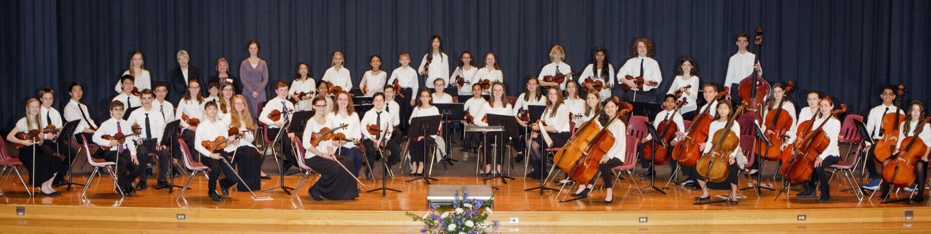 Hershey Symphony Festival Strings youth orchestra on stage