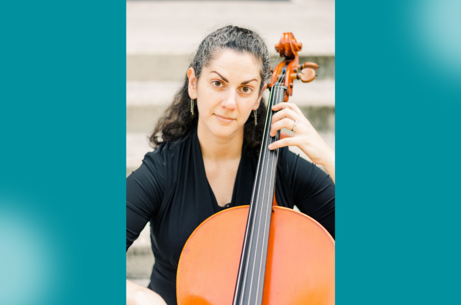 Dara Thompson with cello