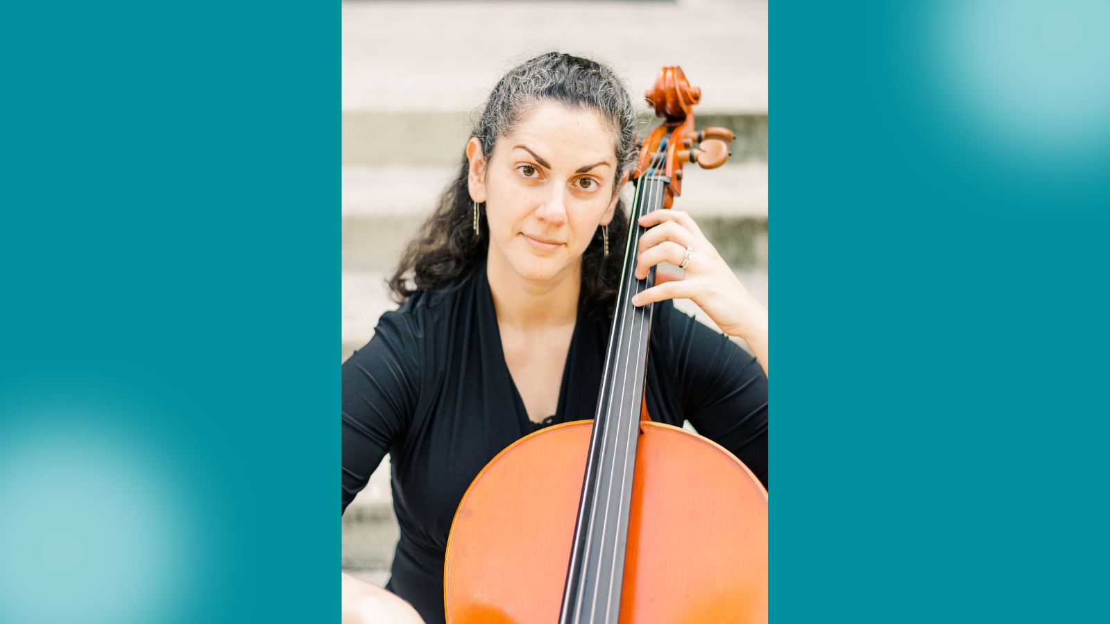 Dara Thompson with cello